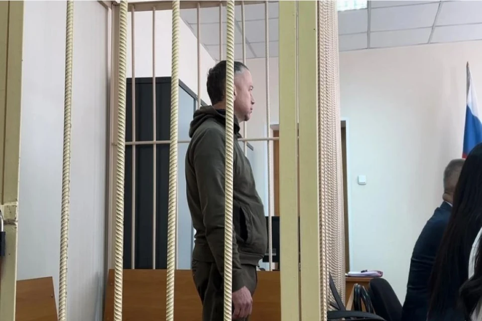 Владимир Вялков снова задержан. Фото: Управление судебного департамента НСО.