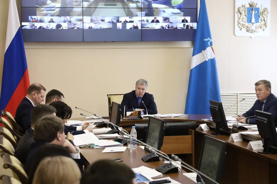 Губернатор Ульяновской области поручил перевести социальные объекты с дров и угля на газ. Фото телеграм-канал Алексея Русских