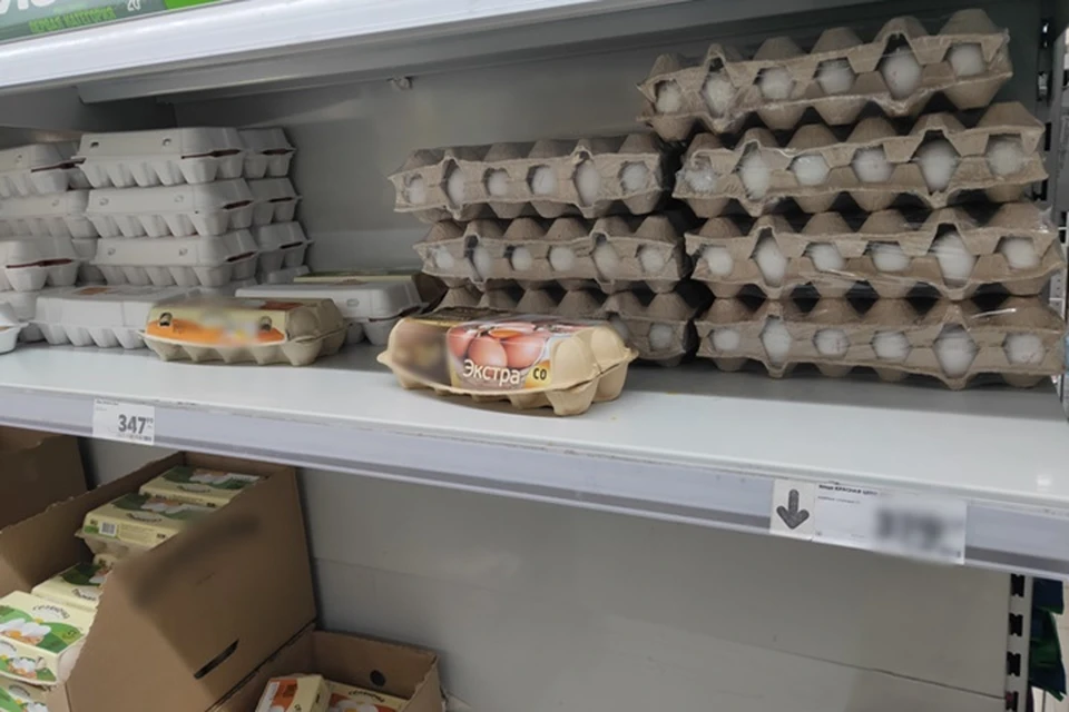 Средняя стоимость яиц составила 112,50 руб.