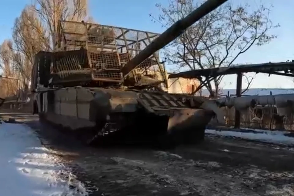 Боевая работа экипажей танков Т-90М