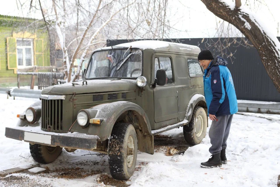 Пенсионер из Иркутска передал в зону СВО личный автомобиль.