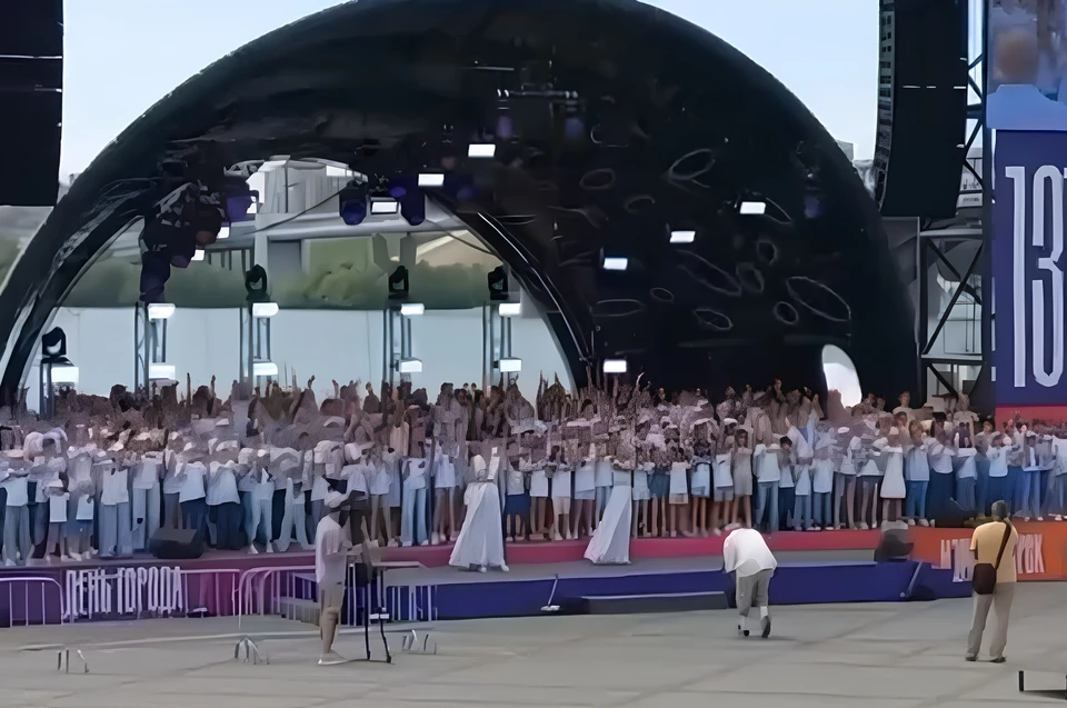 Детский хор выступит на набережной 1 июня. Фото: Кадр из видео