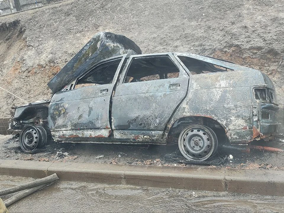 Водитель не обращался за помощью медиков. Фото УМВД по Белгородской области