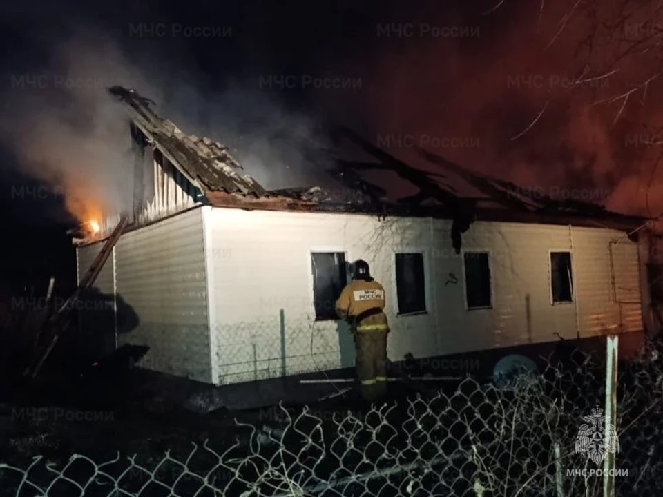 В пожаре никто не пострадал. Фото ГУ МЧС по Орловской области