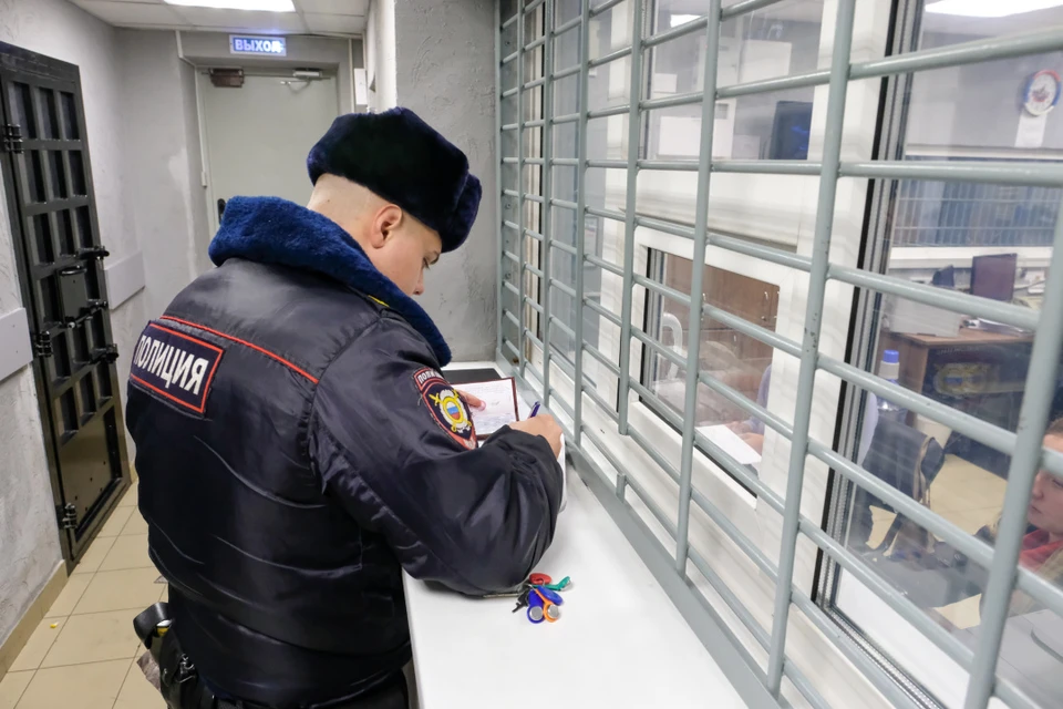 Подозреваемого задержали пьяным.