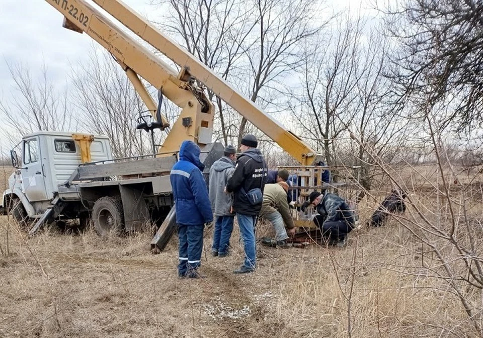 В Токмакском округе произошла поломка на водонапорной башне. ФОТО: администрация Токмакского МО