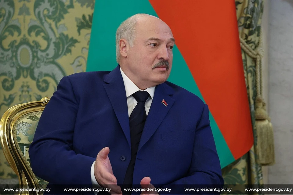 Лукашенко сказал, что украинцам нужно прекратить огонь и сесть за стол переговоров. Фото: president.gov.by.