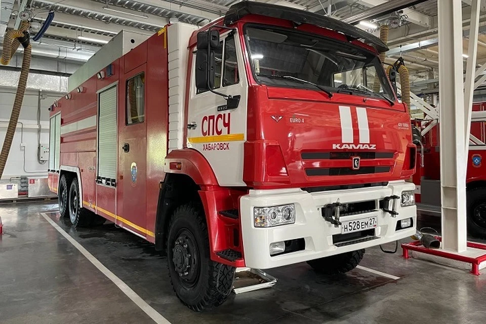 Пожар в жилом доме на улице Чехова в Хабаровске локализован