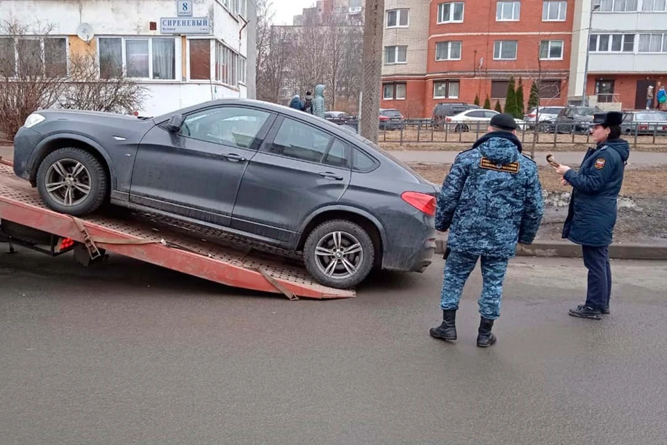 Кроссовер снова вернули в семью. Фото: ГУ Федеральная служба судебных приставов по СПб