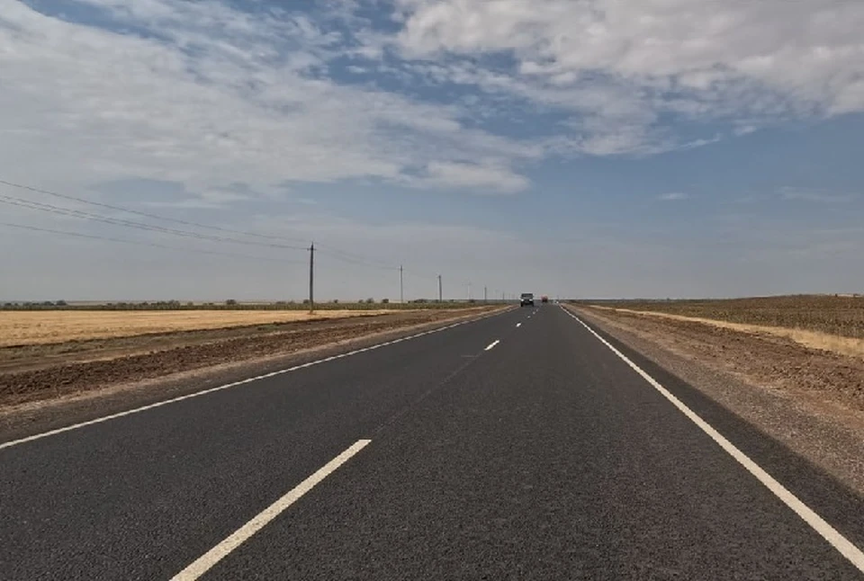 В Ивановском округе Херсонской области в 2025 году намерены заменить почти 30 километров дорожного покрытия. ФОТО: ГК "Автодор"