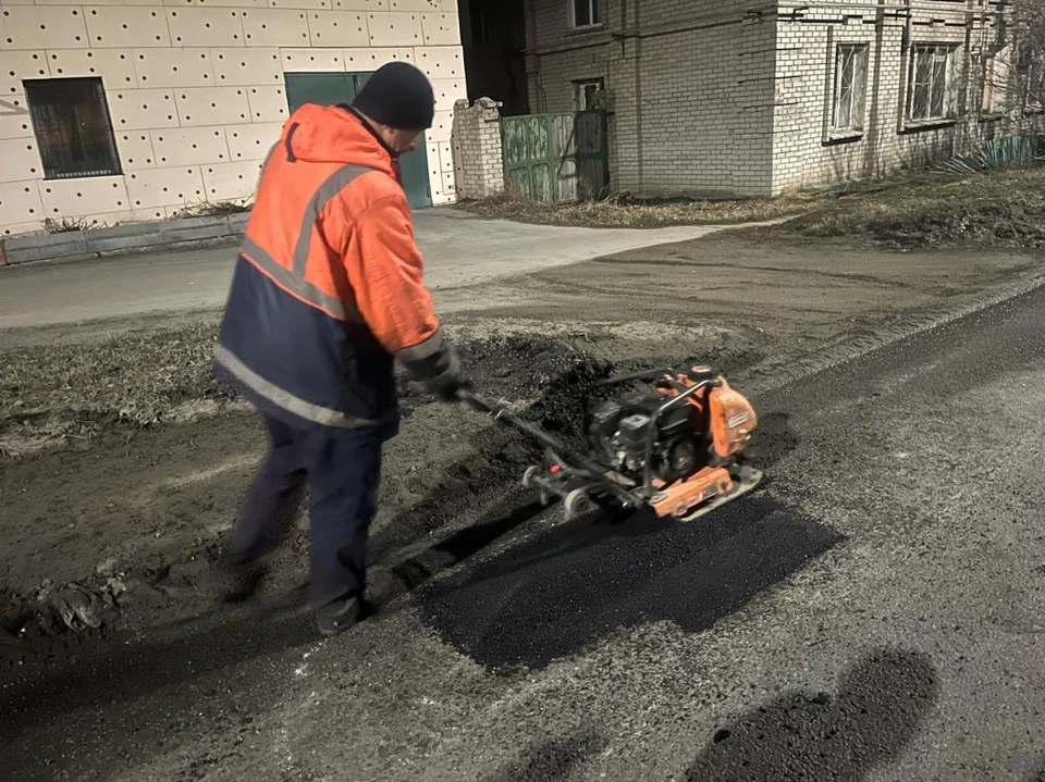 Ремонт дорог в Барнауле