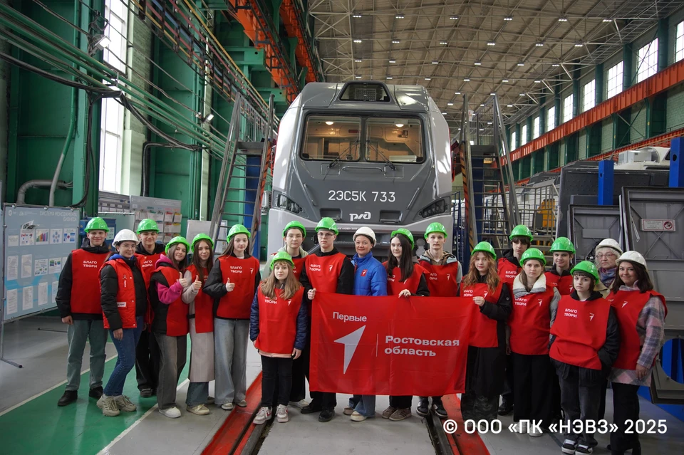 Новочеркасский электровозостроительный завод принимает участие во Всероссийской акции уже в пятнадцатый раз. Фото: Максим Максименко