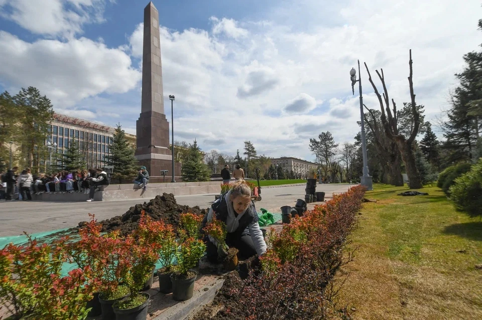 Центр Волгограда.