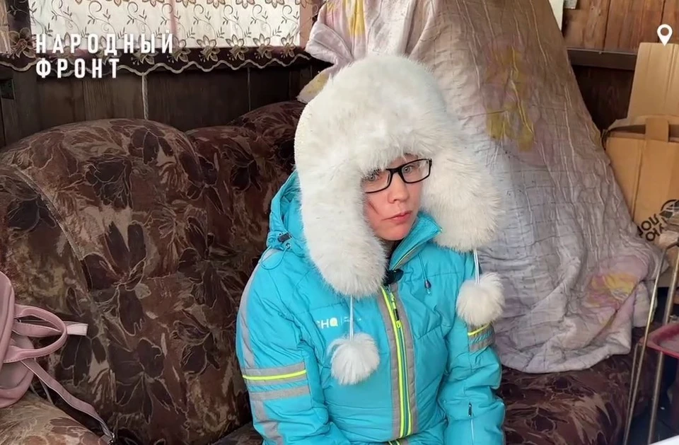 Татьяна Молокова живет без паспорта. Скриншот видео алтайского отделения ОНФ