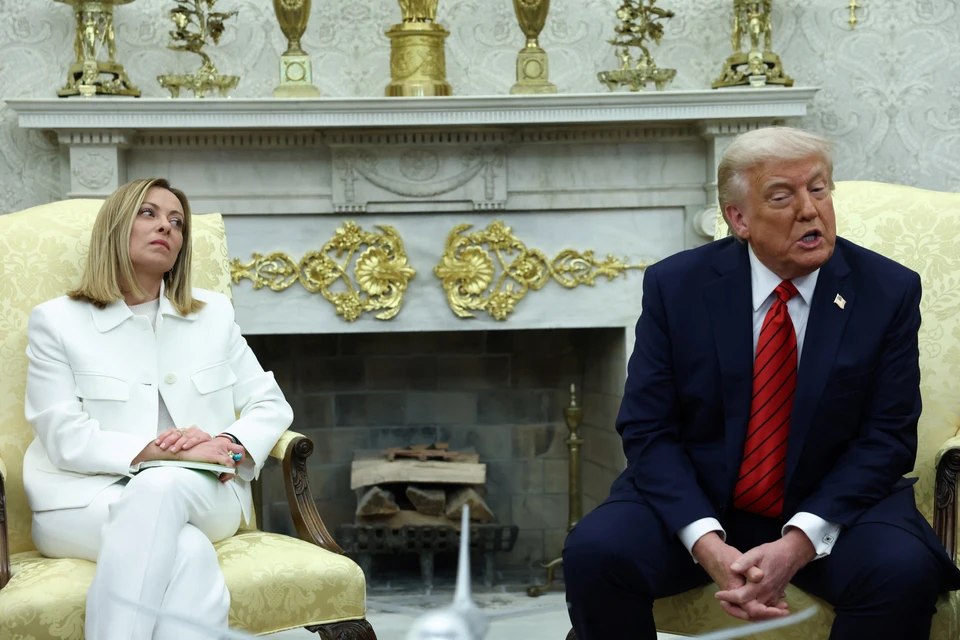 Мелони на встрече с Трампом перебила переводчицу, когда та говорила об Украине