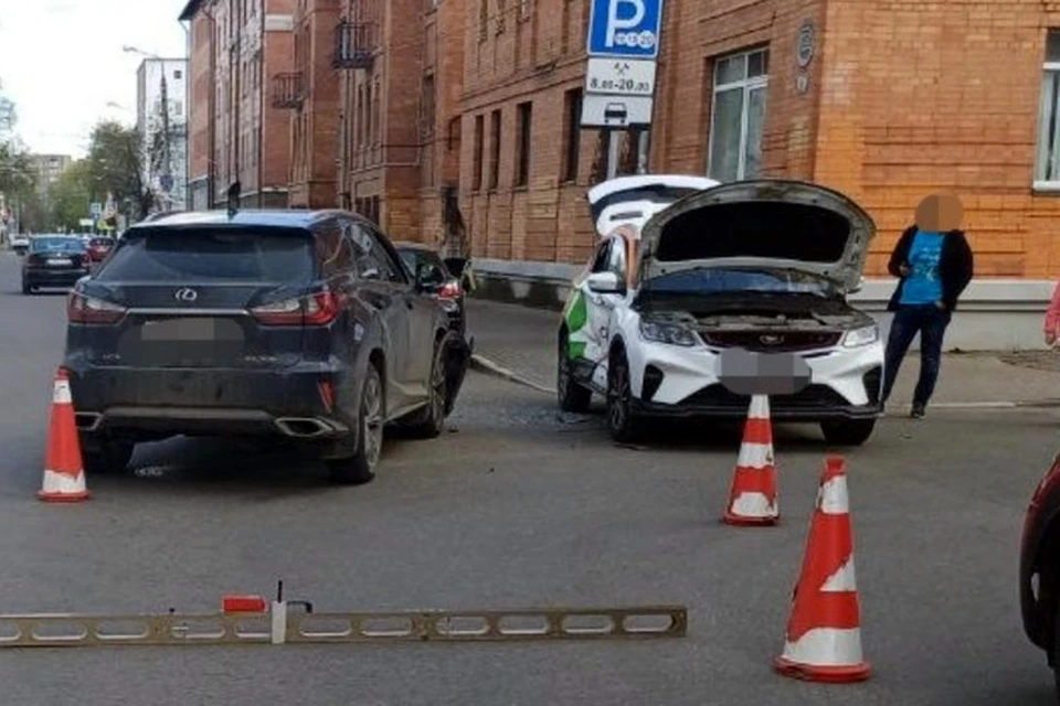 На месте ДТП. Фото: ГАИ