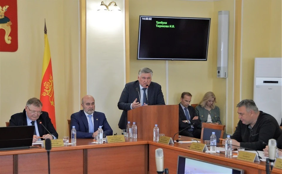 На заседании ТГД. Фото: пресс-служба администрации Твери