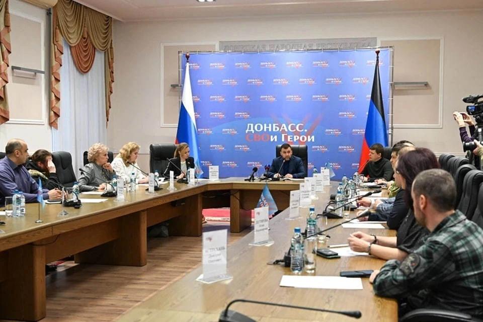 В ДНР продолжается реализация кадрового конкурса «Донбасс. СВОи Герои». Фото: Сайт Главы ДНР