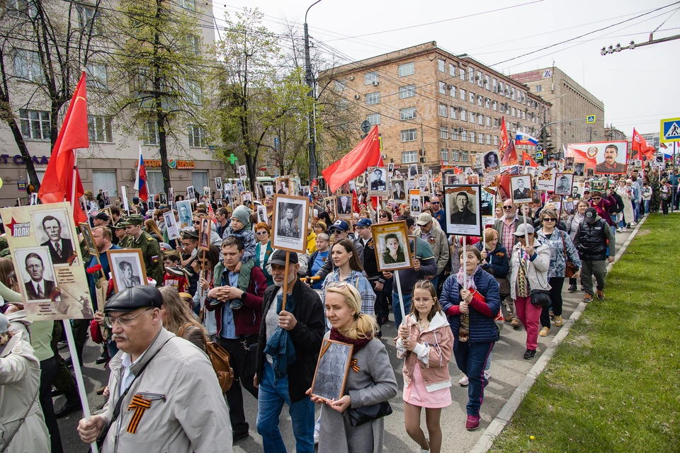 Шествие начнётся в 13:30 9 мая