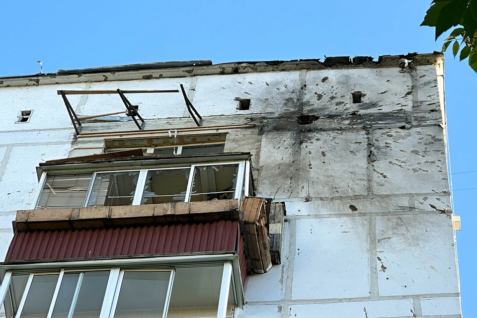 Последствия падения обломков беспилотника на Каширском шоссе