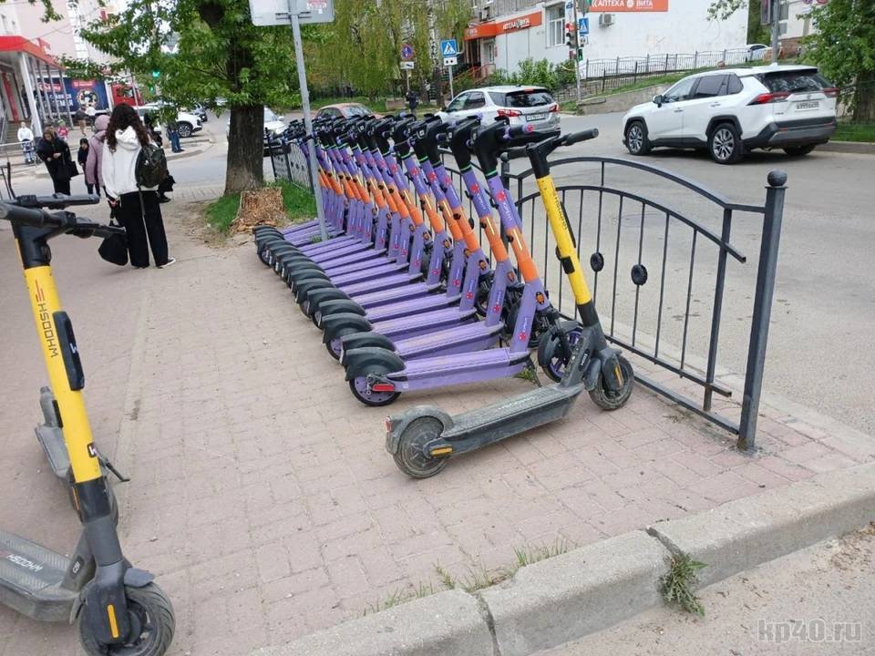 Электросамокатчикам придётся искать альтернативные пути объезда центра Калуги с 8 по 10 мая.