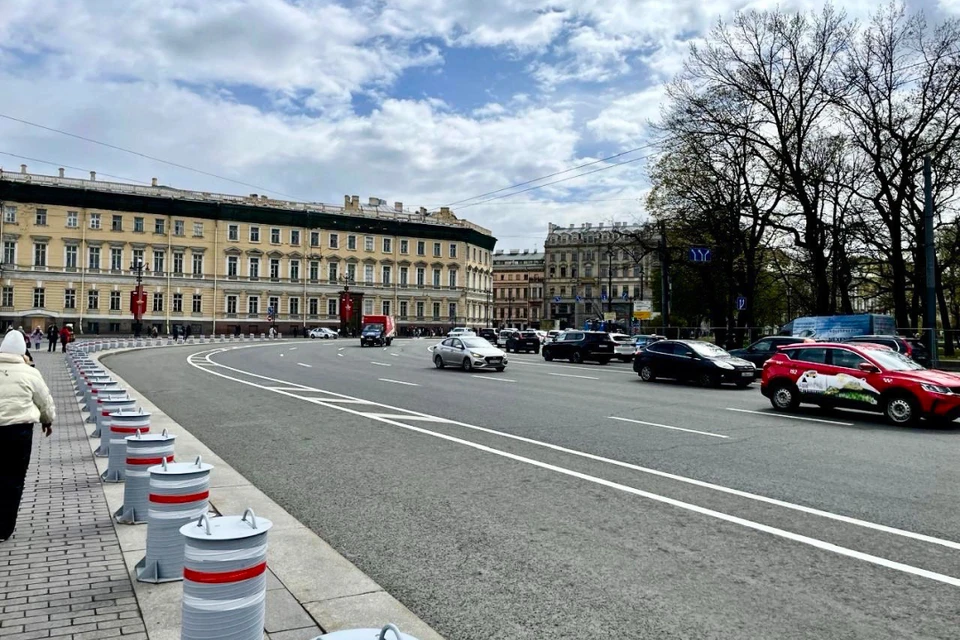 Одновременно демаркировано более 25 тысяч квадратных метров старой разметки.