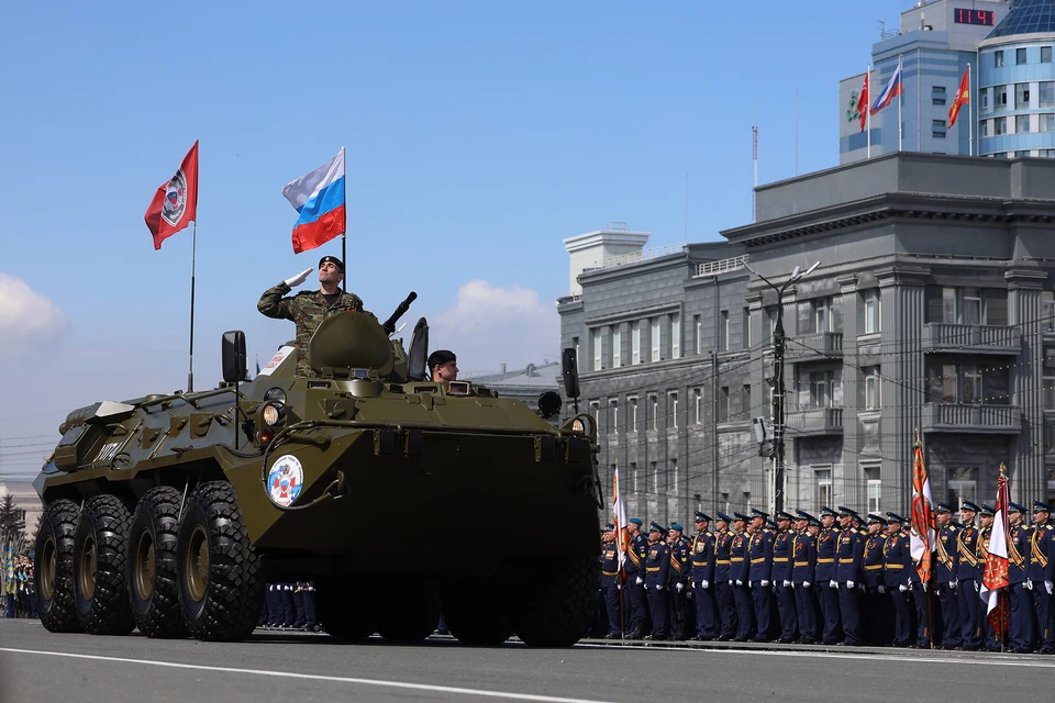 Парад Победы прошел с особым размахом