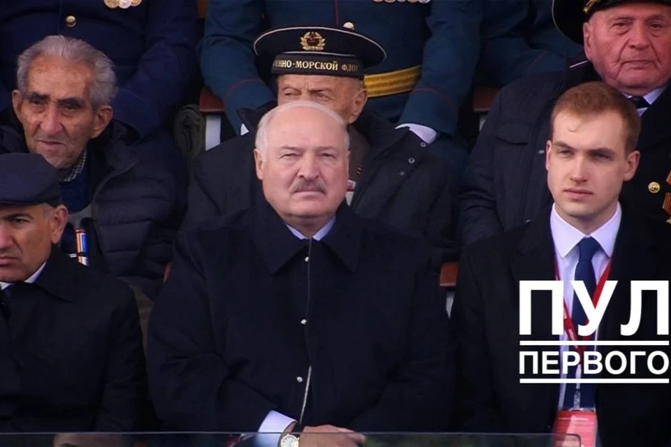 Лукашенко оценил парад на Красной площади в Москве. Фото: телеграм-канал «Пул Первого»