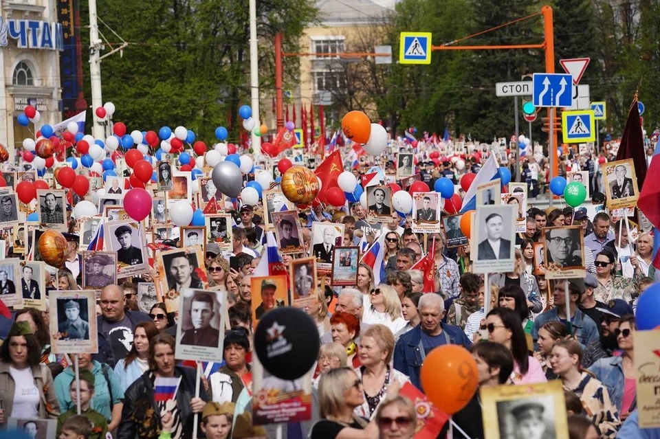 Бессмертный полк-2025 объединил 417 тысяч кузбассовцев.