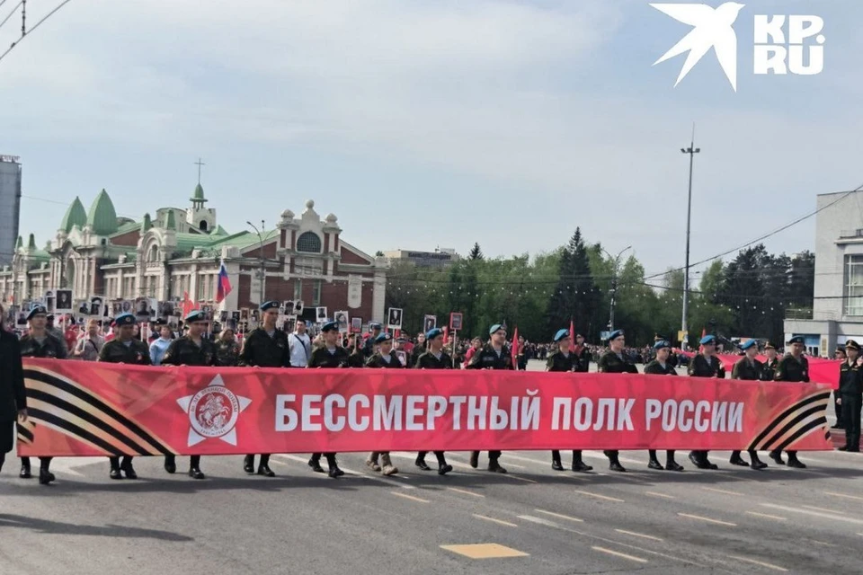 В акции «Бессмертный полк» приняли участие 150 тысяч жителей Новосибирска.