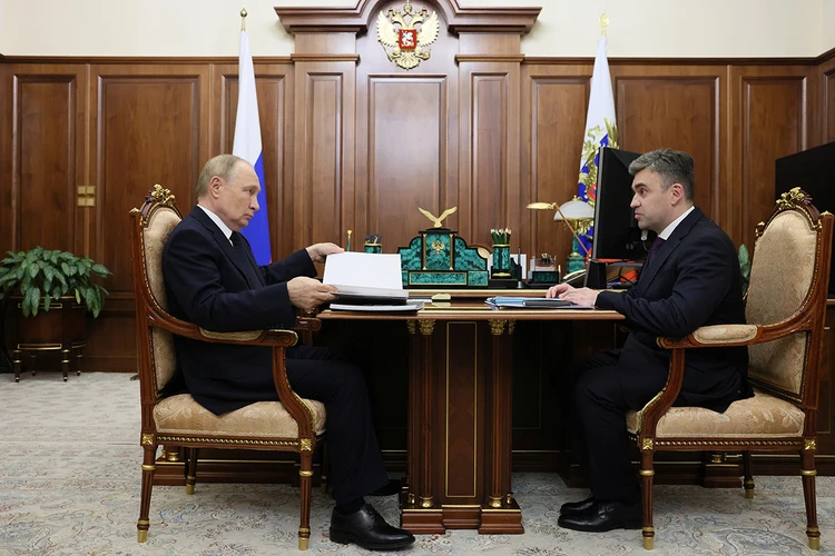 Владимир Путин встретился с губернатором Ивановской области Станиславом Воскресенским