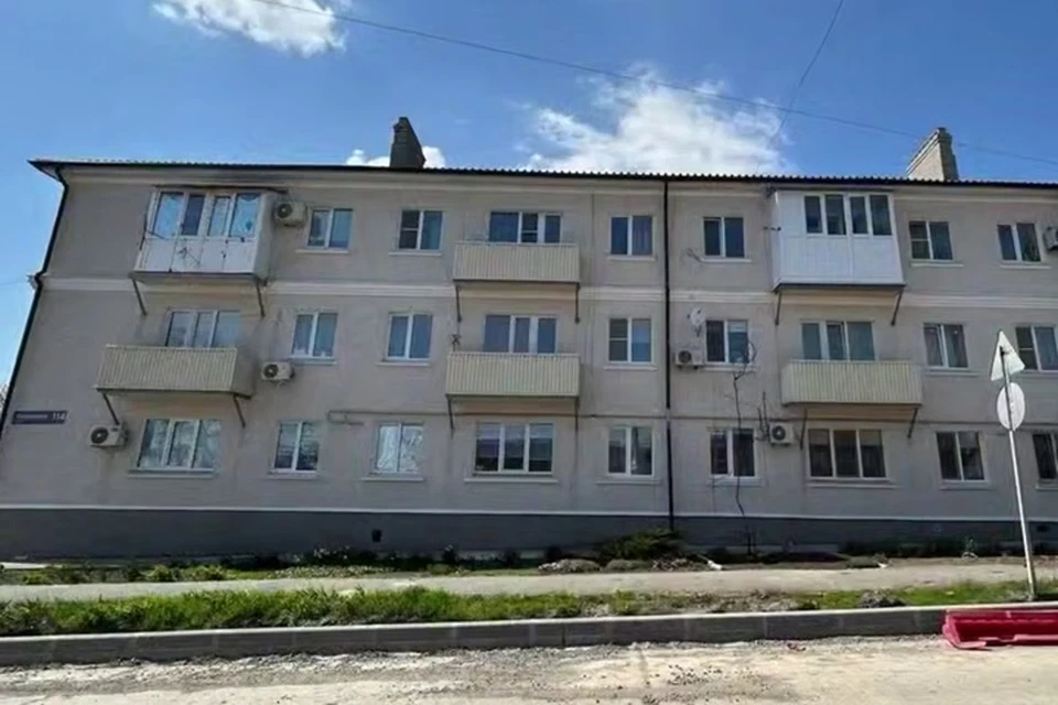 В Мариуполе восстановлен жилой дом на улице Охотничьей. Фото: «РКС-НР»