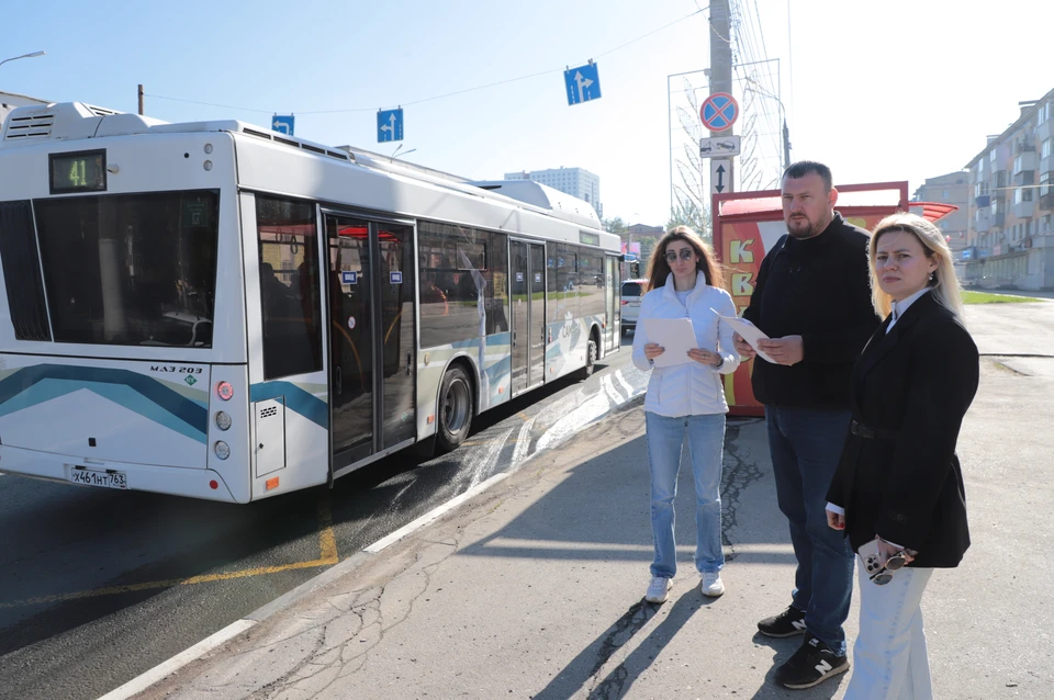 На этой неделе проверили автобусы № 41 и № 90.