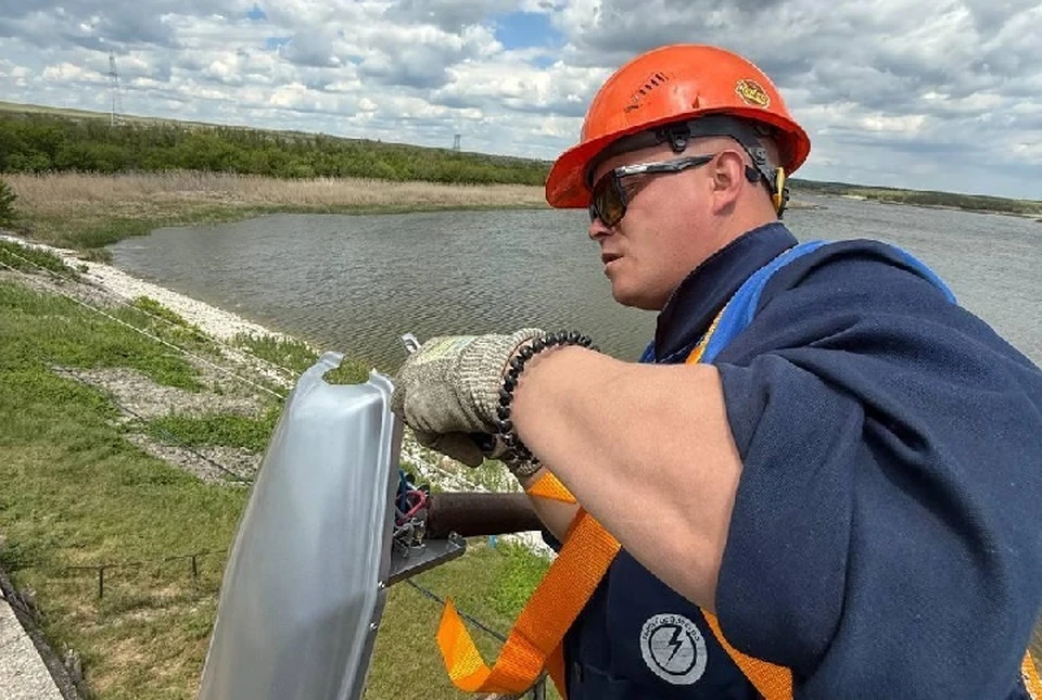 В Бердянске ремонтируют водозабор на местном водоканале. ФОТО: администрация Бердянска