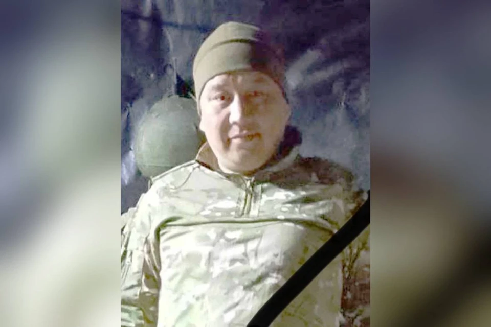 Боец Марат Ербаев их Усть-Ордынского погиб в зоне СВО. Фото: тг-канал мэра Геннадия Осодоева.