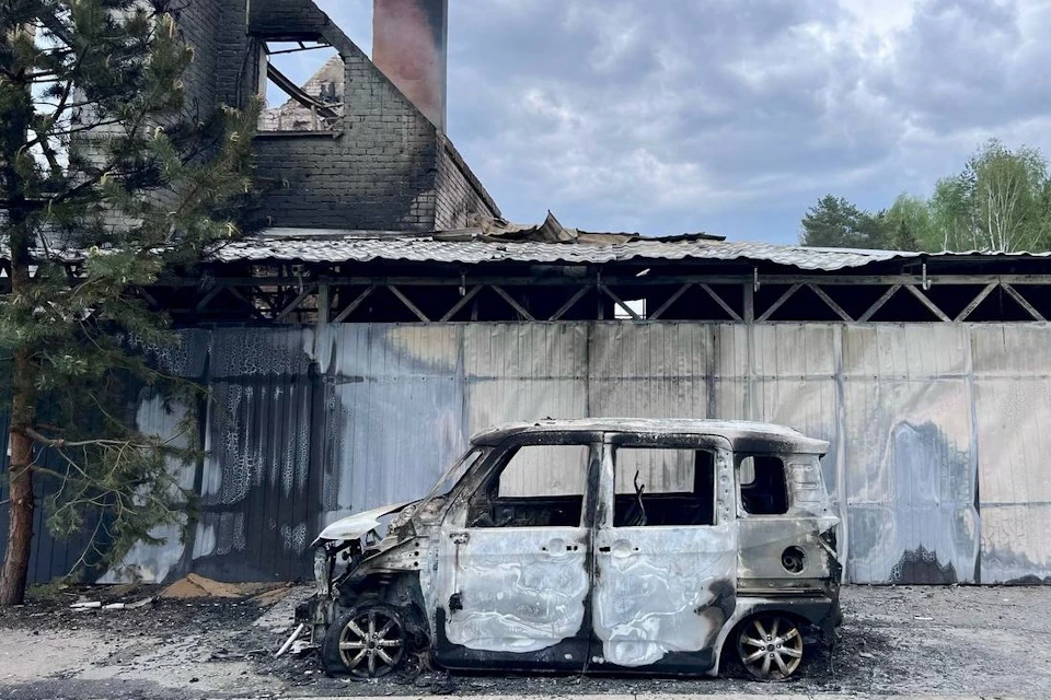 Кадры с места происшествия