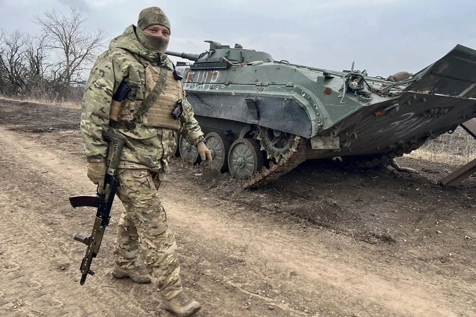 Российский войска освободили Новооленовку в ДНР