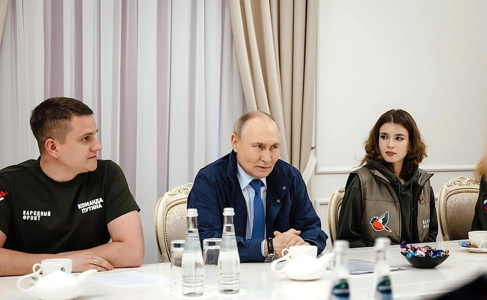 Путин поручил сохранить выплаты в 65 тысяч рублей жителям Курской области Фото: Пресс-служба Кремля