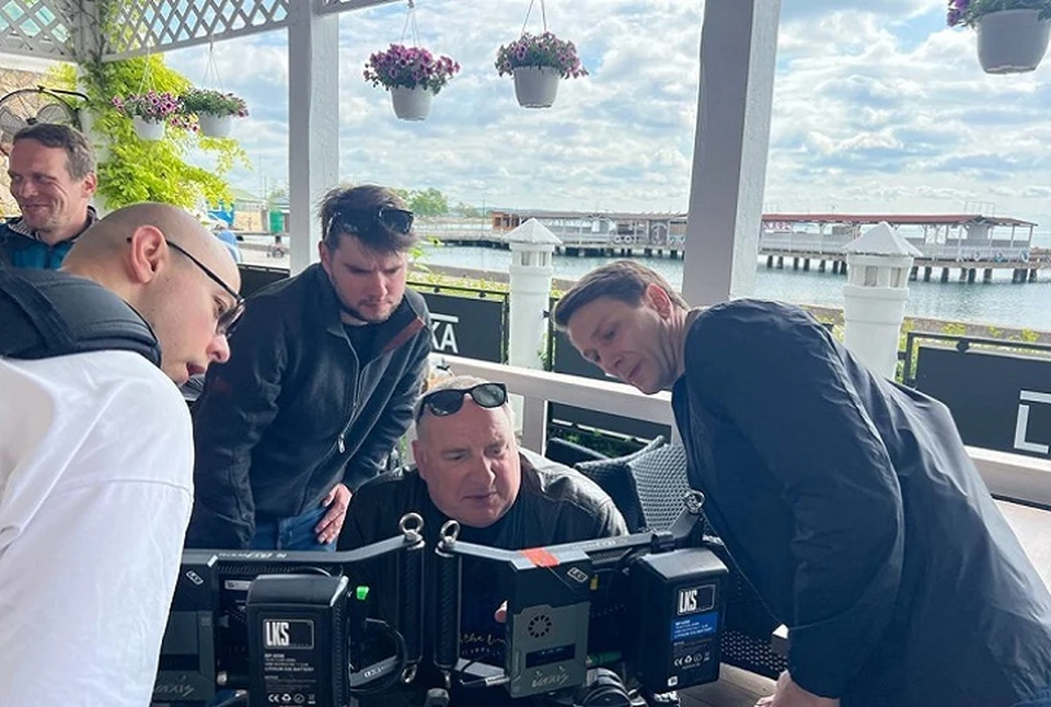 Съемки детективного сериала "Новая земля" проходят в Керчи. Фото: кинокомпания "Триикс Медиа"