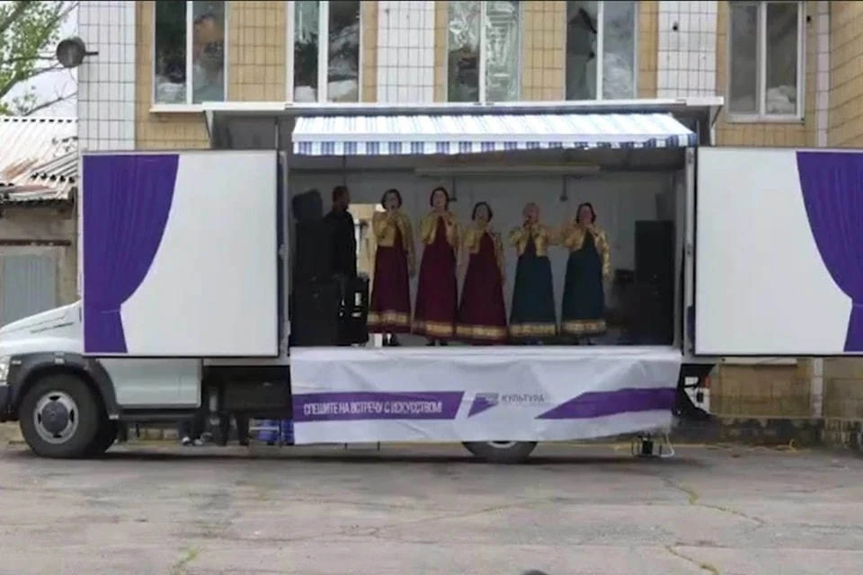 В ДНР активными темпами развивается культурная отрасль. Фото: ТГ/Желтяков