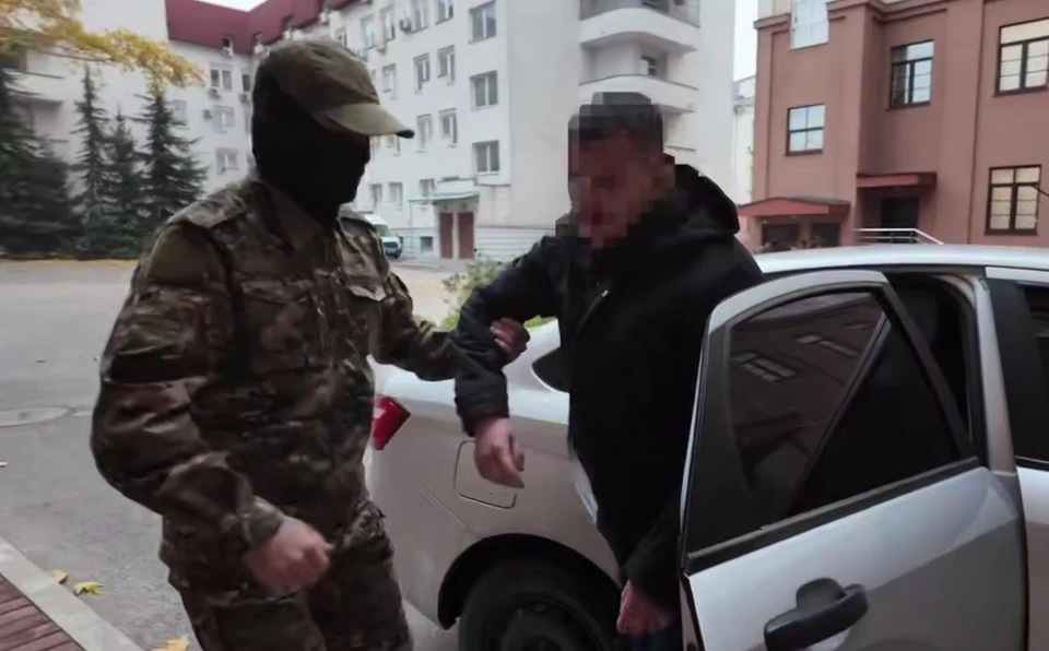 Фото: кадр видео пресс-службы УФСБ по РК и Севастополю