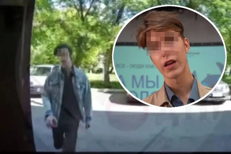 Молодой парень забежал в подъезд за 16-летней девушкой. Фото: кадр видео