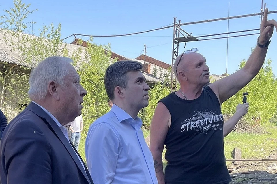 В Кинешму приехал губернатор Ивановской области. ФОТО: правительство Ивановской области