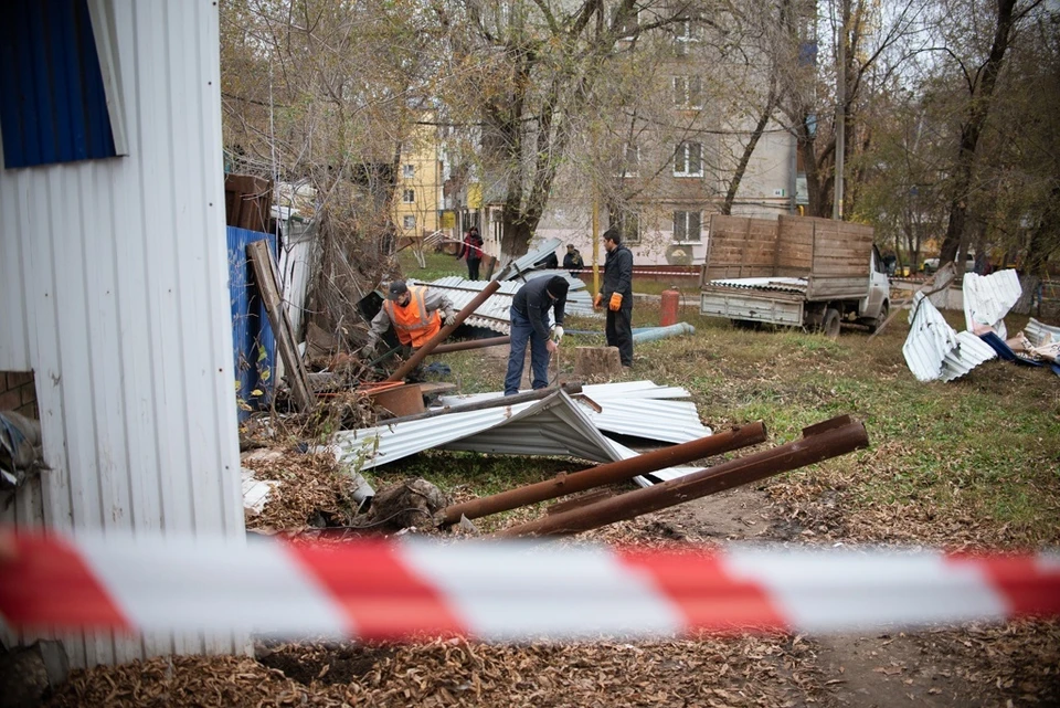 Никакие работы по демонтажу пока не проводятся.