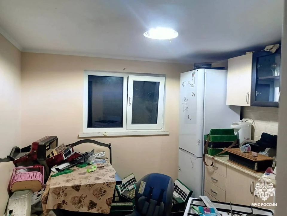 Супруги пострадали в результате взрыва газа в Зеленокумске на Ставрополье. Фото: МЧС России по Ставрополью