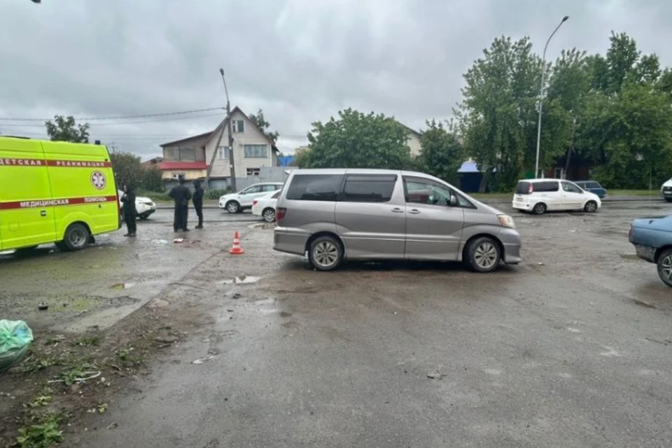 Водитель сдал назад и насмерть сбил ребенка. Фото: ГАИ по Новосибирску