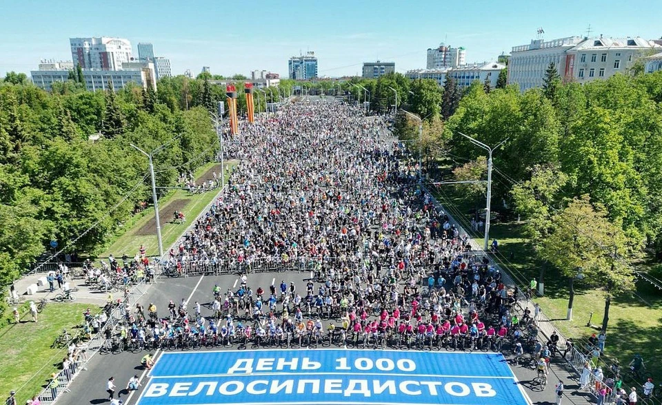День 1000 велосипедистов в Уфе состоит 1 июня