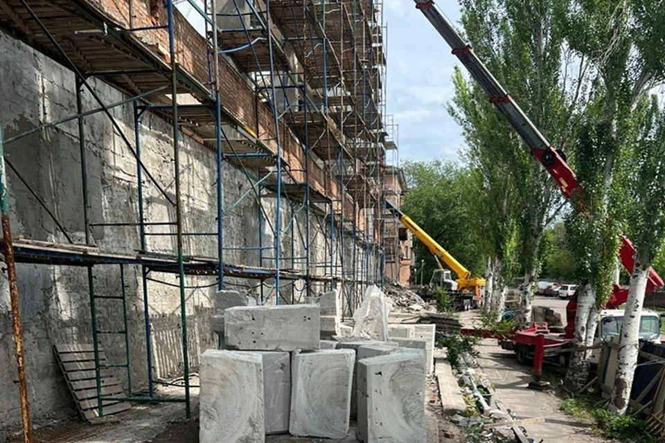 Санкт-Петербург восстанавливает культурные и социальные объекты в Мариуполе. Фото: АГО Мариуполь