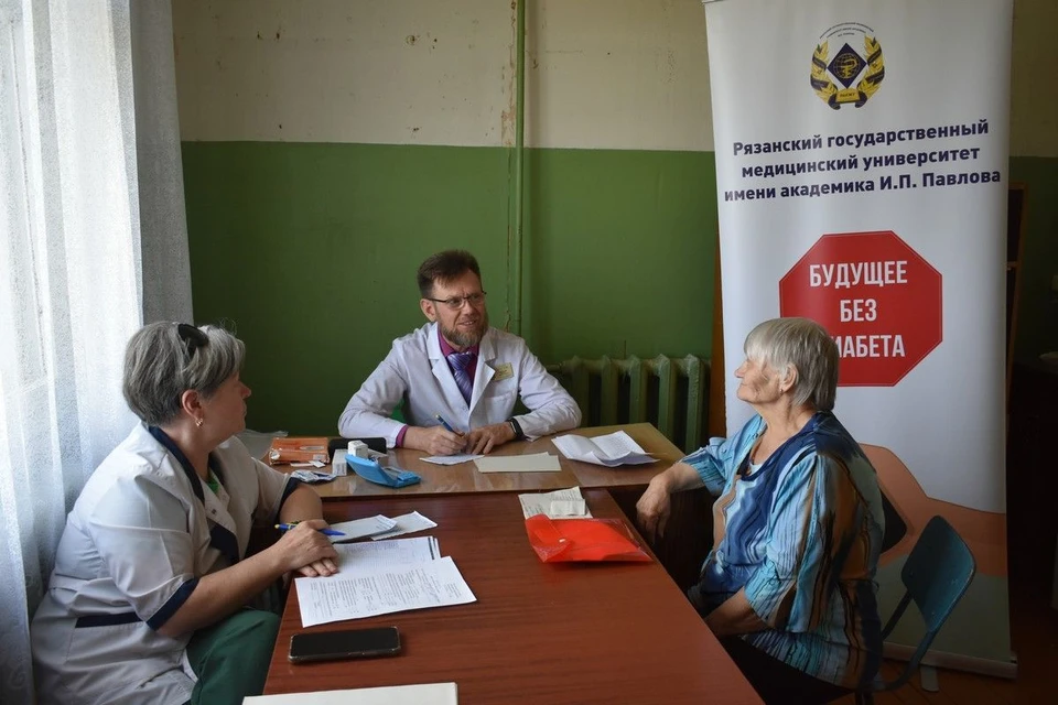 В Кадомском районе работал социальный автопоезд «Забота и здоровье».