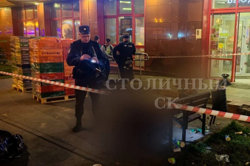 Кадры с места убийства в ТиНАО